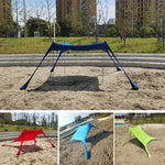 Tenda da campeggio all'aperto in lycra da spiaggia con baldacchino, tenda da pesca parasole, dimensioni:, 210x160x150cm, 210x200x150cm, 300x300x200cm