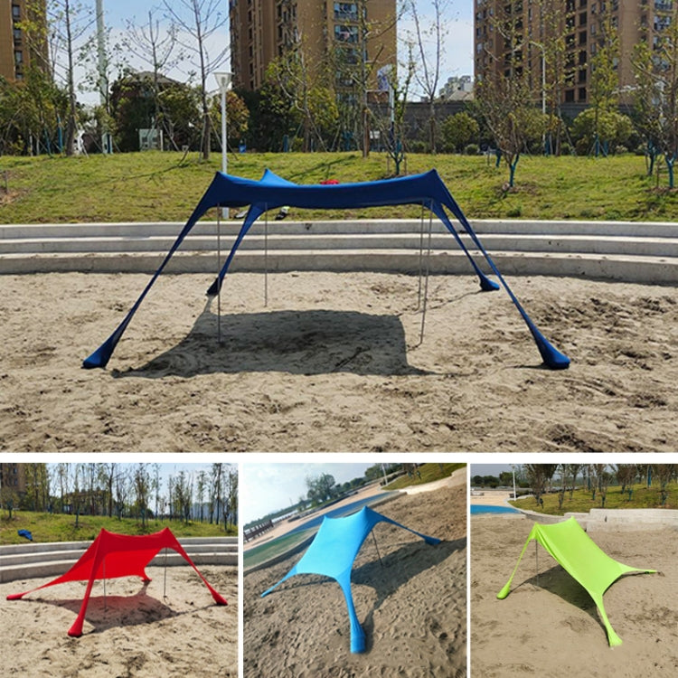 Tenda da campeggio all'aperto in lycra da spiaggia con baldacchino, tenda da pesca parasole, dimensioni:, 210x160x150cm, 210x200x150cm, 300x300x200cm