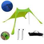 Tenda da campeggio all'aperto in lycra da spiaggia con baldacchino, tenda da pesca parasole, dimensioni:, 210x160x150cm, 210x200x150cm, 300x300x200cm