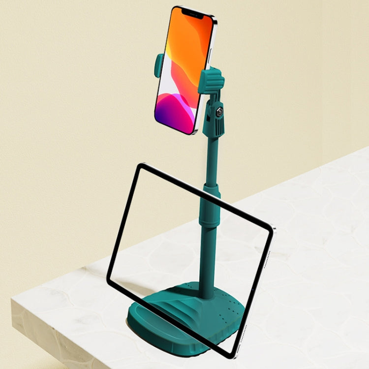 Staffa pieghevole telescopica per telefono cellulare desktop live, Classic Black, Ivory White, Dark Green, Cherry Blossom Pink