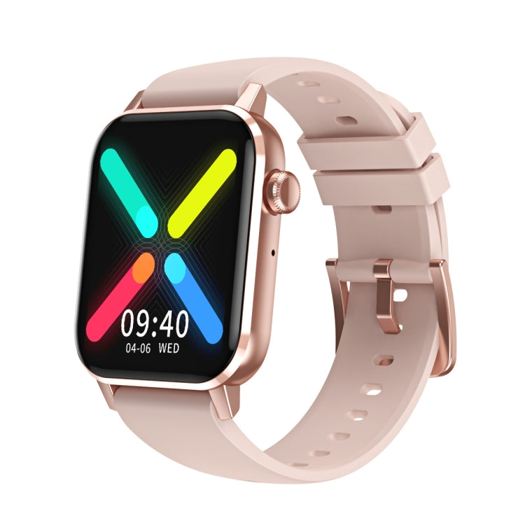 HD6 Smart Watch con monitoraggio della frequenza cardiaca multifunzionale da 1,69 pollici, Black, Silver, Pink, Light Green, Green