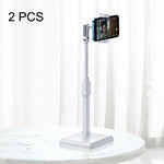 Staffa telescopica con rotazione 360° per smartphone e PC