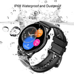 HD1 Smart Watch con schermo AMOLED da 1,3 pollici con funzione NFC, Gold Steel+Silicone Strap, Silver Steell+Silicone Strap, Black Steell+Silicone Strap