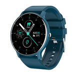 ZL02 Smart Watch con contapassi e monitoraggio della frequenza cardiaca, Silicone Band (Blue), Silicone Band (Black), Silicone Band (Pink), Silicone Band (Yellow)