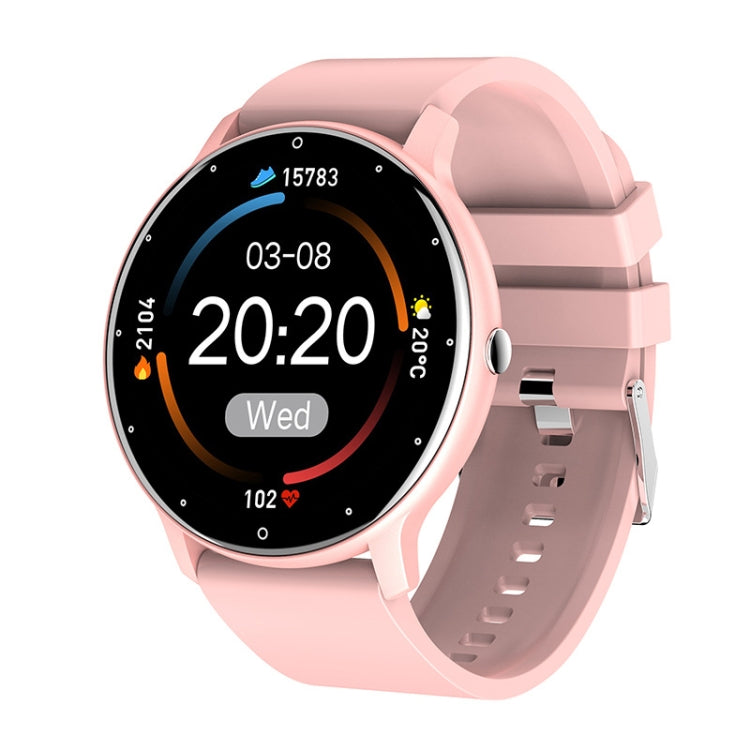 ZL02 Smart Watch con contapassi e monitoraggio della frequenza cardiaca, Silicone Band (Blue), Silicone Band (Black), Silicone Band (Pink), Silicone Band (Yellow)