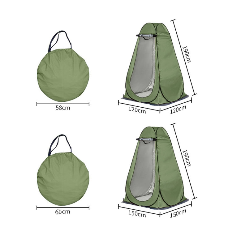 Tenda da bagno per doccia automatica per cambio tenda da campeggio all'aperto, stile:, Single Person, Double Person