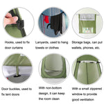 Tenda da bagno per doccia automatica per cambio tenda da campeggio all'aperto, stile:, Single Person, Double Person