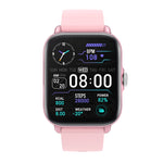 LOANIY Y22 Smart Watch Bluetooth con monitoraggio della frequenza cardiaca, Pink, Black, Gold, Silver Gray