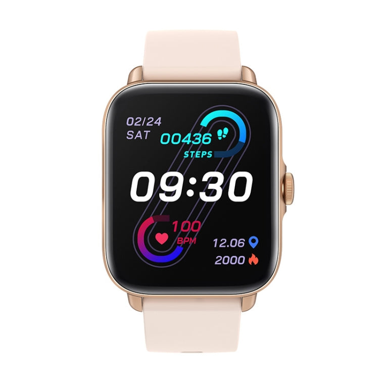 LOANIY Y22 Smart Watch Bluetooth con monitoraggio della frequenza cardiaca, Pink, Black, Gold, Silver Gray