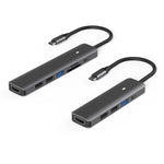 Blueendless Type-C+USB 3.0/2.0+HDMI4K HUB, Specifiche:, 7 in 1, 5 in 1