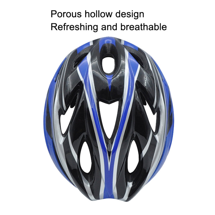 Casco monopezzo unisex per bici da ciclismo, White Orange, Blue Black, Yellow Black, Red Black, White Black, White Black Green, Fiber Black