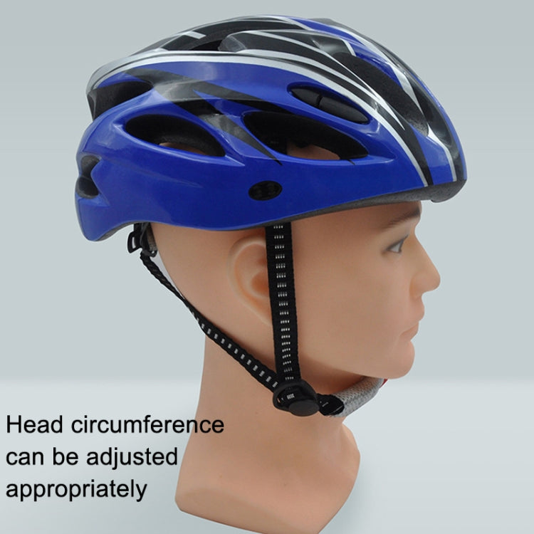 Casco monopezzo unisex per bici da ciclismo, White Orange, Blue Black, Yellow Black, Red Black, White Black, White Black Green, Fiber Black