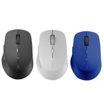 Rapoo M300G 1600DPI 3 Tasti Laptop Office Silenzioso Mouse Bluetooth senza fili, Deep Gray, Blue, Light Gray