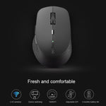 Rapoo M300G 1600DPI 3 Tasti Laptop Office Silenzioso Mouse Bluetooth senza fili, Deep Gray, Blue, Light Gray