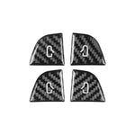 Adesivi per interruttore alzacristalli auto tipo B, 4 pezzi/set, per Tesla Model 3