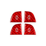Adesivi per interruttore alzacristalli auto tipo B, 4 pezzi/set, per Tesla Model 3
