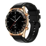 LOANIY E18 Pro Smart Bluetooth Call Watch con funzione NFC, Black Silicone, Green Silicone, Gold Silicone, Black Leather, Green Leather, Gold Leather, Black Silver Steel, Green Silver Steel, Gold Steel