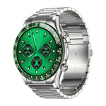 LOANIY E18 Pro Smart Bluetooth Call Watch con funzione NFC, Black Silicone, Green Silicone, Gold Silicone, Black Leather, Green Leather, Gold Leather, Black Silver Steel, Green Silver Steel, Gold Steel