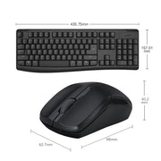 Le migliori offerte per Rapoo X1800PRO 104 Keys Waterproof Multimedia Wireless Keyboard Mouse Set sono su ✓ Confronta prezzi e caratteristiche di prodotti nuovi e usati ✓ Molti articoli con consegna gratis!, Black, White