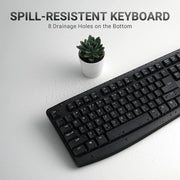 Le migliori offerte per Rapoo X1800PRO 104 Keys Waterproof Multimedia Wireless Keyboard Mouse Set sono su ✓ Confronta prezzi e caratteristiche di prodotti nuovi e usati ✓ Molti articoli con consegna gratis!, Black, White