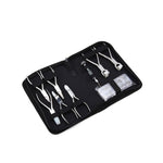 Set pinze per riparazione occhiali in acciaio inox