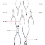Set pinze per riparazione occhiali in acciaio inox