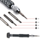 Set pinze per riparazione occhiali in acciaio inox