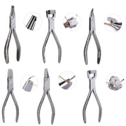 Strumento per la riparazione degli occhiali, set di pinze per la regolazione delle aste del nasello, Glasses Repair Tool Pliers