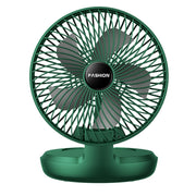 Piccolo ventilatore portatile da ufficio pieghevole per uso domestico, 8 inch White, 8 inch Green