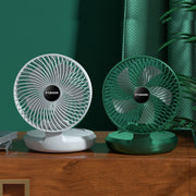 Piccolo ventilatore portatile da ufficio pieghevole per uso domestico, 8 inch White, 8 inch Green