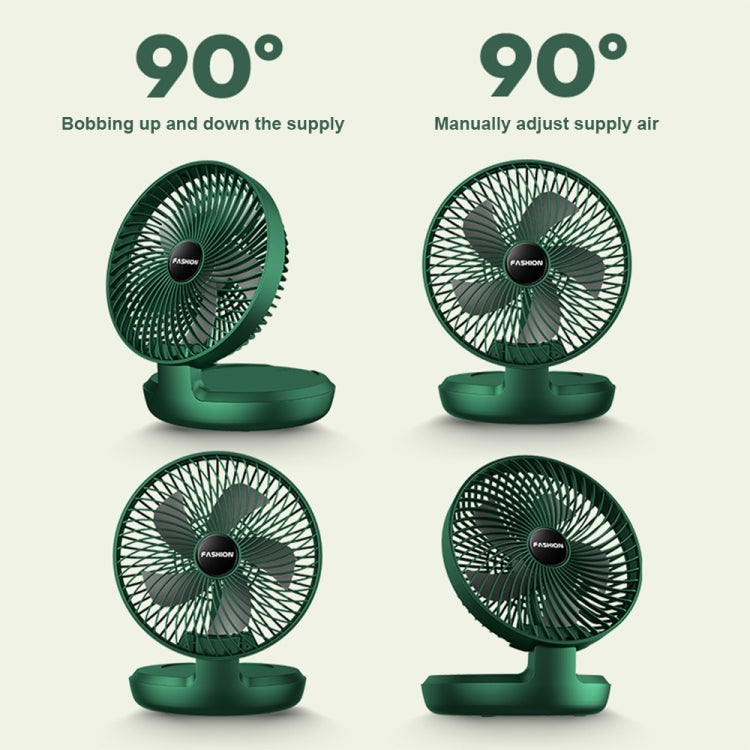Ventilatore portatile pieghevole 8 pollici USB