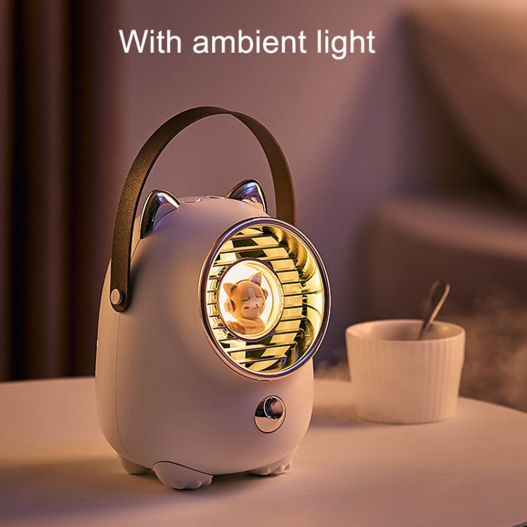 Ventilatore USB con Nebulizzatore e Batteria 2000mAh