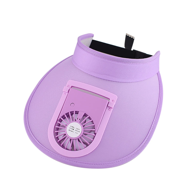 Cappello da ventilatore ricaricabile USB Parasole estivo Cappello da sole a tesa larga vuoto, Black, Sky Blue, Pink, Violet, Fluorescent Yellow, Orange Red