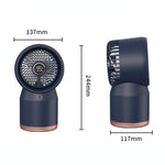 Ventilatore per la casa dell'ufficio con display digitale a LED umidificato a spruzzo, stile:, 3600mAh Rechargeable, USB Direct Plug