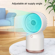 Ventilatore per la casa dell'ufficio con display digitale a LED umidificato a spruzzo, stile:, 3600mAh Rechargeable, USB Direct Plug
