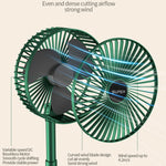 Ventilatore pieghevole portatile ricaricabile USB 9W