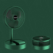 Ventilatore pieghevole portatile Ventilatore da pavimento retrattile, stile:, Rechargeable (White), Rechargeable (Green), USB Plug In  (White), USB Plug In (Green)