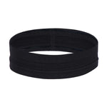 Fascia per la guida del sudore per sport all'aria aperta T1, T1 (Black)