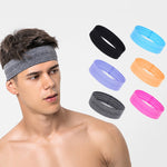Fascia per la guida del sudore per sport all'aria aperta T1, T1 (Black)
