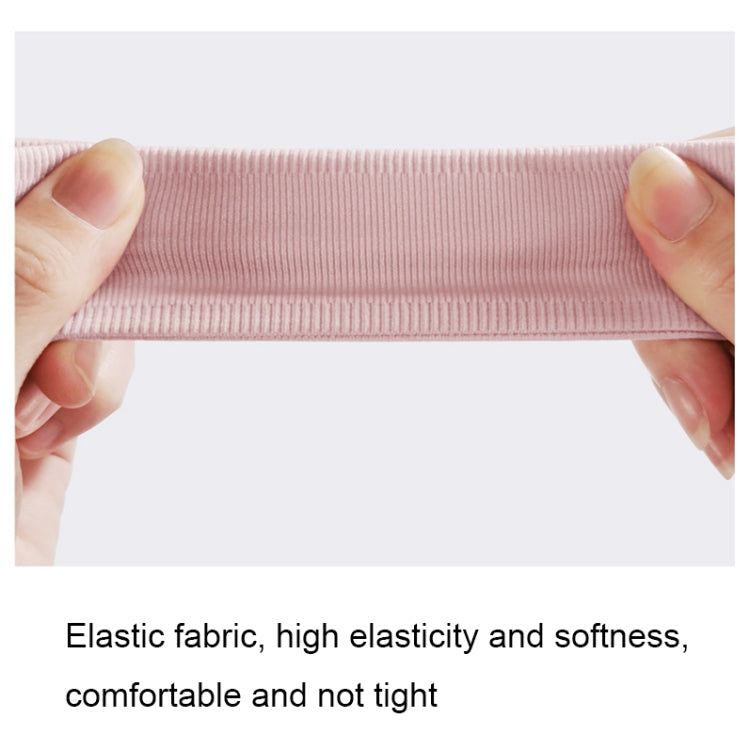 Fascia in silicone antiscivolo che assorbe il sudore, Silicone Headband (Pink), Silicone Headband (Black)