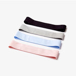 Fascia in silicone antiscivolo che assorbe il sudore, Silicone Headband (Pink), Silicone Headband (Black)