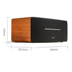 Edifier D12 Altoparlante Bluetooth senza fili Subwoofer per auto Stereo, D12 Wood Grain