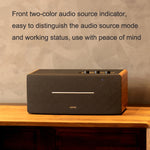 Edifier D12 Altoparlante Bluetooth senza fili Subwoofer per auto Stereo, D12 Wood Grain