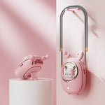 Ventilatore portatile da collo per bambini con luce USB