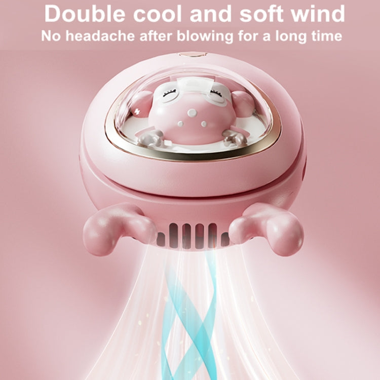 Ventilatore portatile da collo per bambini con luce USB