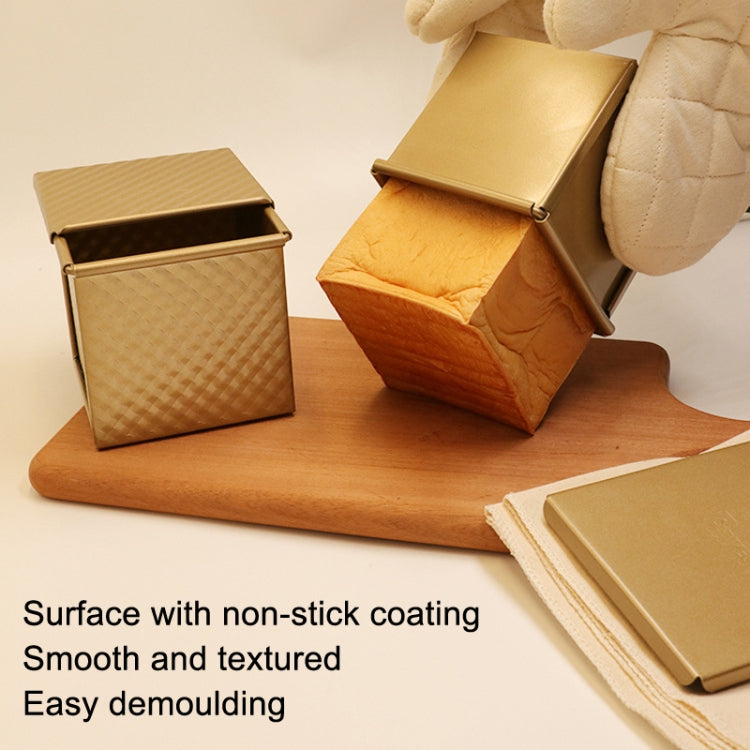 Stampo quadrato per toast con cubo d'acqua antiaderente, stile:, 8832 8x7.5x6.5cm Ripple Gold, 8759 11.8x11x10.3cm No Ripple Gold, 8772 8x7.5x6.5cm No Ripple Gold, 8765 11.8x11x10.3cm Ripple Gold