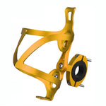 Telaio per bollitore in lega di alluminio per bicicletta, Black Bilateral With Base, Red Bilateral With Base, Gold Bilateral With Base, Blue Bilateral With Base, Silver Bilateral With Base