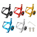 Telaio per bollitore in lega di alluminio per bicicletta, Black Bilateral With Base, Red Bilateral With Base, Gold Bilateral With Base, Blue Bilateral With Base, Silver Bilateral With Base