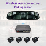 Radar wireless con display a LED, allarme automatico e assistenza alla retromarcia., PZ314W