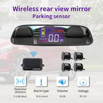 Radar wireless con display a LED, allarme automatico e assistenza alla retromarcia., PZ314W